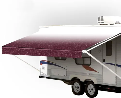 Vista 8 de SunWave Repuesto de tela de vinilo prémium para toldo de autocaravana (11 pies, tira verde azulado)