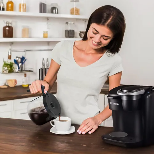 Vista 5 de Jarra de café de 12 tazas compatible con Keurig K-Duo Essentials, K Duo Hot & Iced – NO encajará en Keurig K-Duo Single Serve