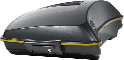 Vista 41 de Maletero de motocicleta Razor de 5.5 pulgadas con pestillo y llave compatible con Harley 2014-2025 Touring CVO Road King Street Glide Electra Glide