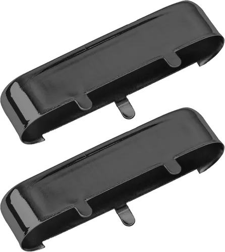 2 fundas para pastillas de cuello de guitarra Yootones compatibles con guitarra eléctrica estilo TL Tele Telecaster (negro)