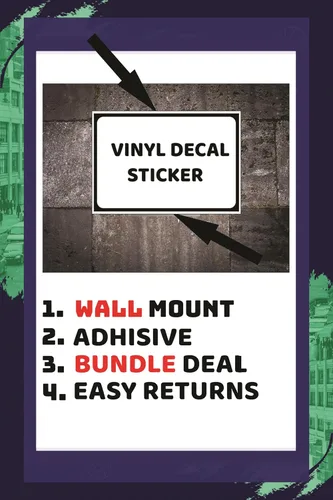 Vista 2 de Vinyl Stickers - Bundle - Safety and Warning & Warehouse Signs Stickers - W16-7P-Downward Diagonal Arrow(Plaque) - 3 Pack (3.5" x 5")