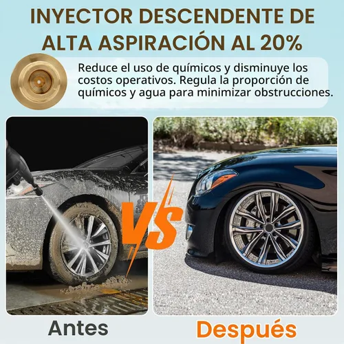 Vista 3 de Inyector químico 100774 de 2-3 GPM para la lavadora general de la presión