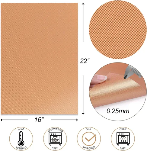 Vista 56 de UBeesize Rollo de Alfombrillas para Parrilla de 13 x 90 Pulgadas para Parrilla al Aire Libre - Tapete de Parrilla BBQ Antiadherente de Servicio