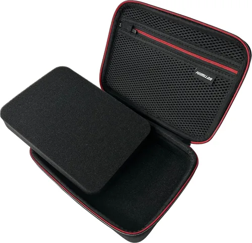Vista 3 de Fuimlar Estuche rígido de EVA con espuma, 8.5 x 6.5 x 3.75 pulgadas, funda digital rígida EVA a prueba de golpes, adecuada para el almacenamiento