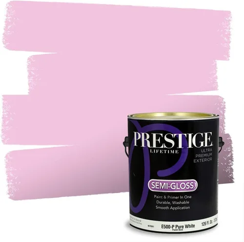 Vista 21 de Prestige Paints - Pintura exterior e imprimación en uno, 1 galón, plano, E500-P-A011GP