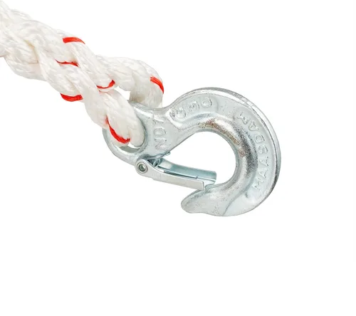 Vista 6 de Maasdam - Extractor mecánico de cuerda de capacidad de 3/4 de tonelada. Con 100 pies de 1/2 pulgada de diámetro de Cables de Fibra