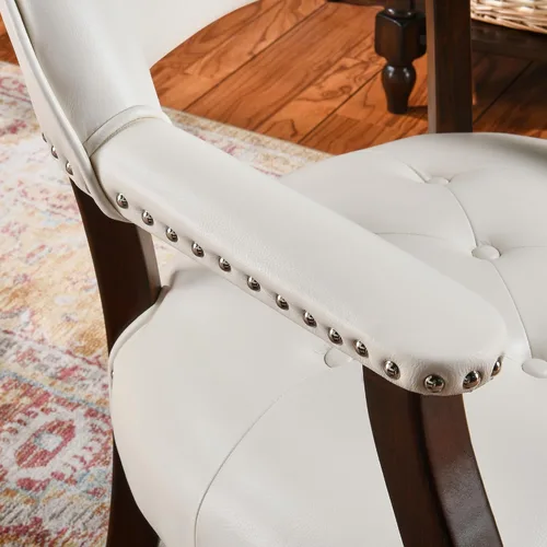Vista 26 de Silla de comedor con ruedas, sillas de capitán con rodillos, juegos de dinette, sillas de póquer con ruedas, mesa de cocina, sillas rodantes, silla