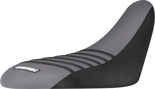 Vista 25 de Enjoy Mfg Funda de asiento - Compatible con Yamaha Raptor 700 700R 2006-2024#193 (Todo negro/costillas azules)