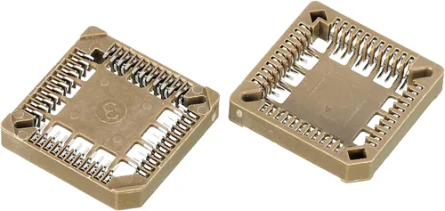 Vista 7 de PATIKIL PLCC32P IC Socket 32Pin 0.050 in Pitch SMT Dispositivos montados en superficie para placa PCB Paquete de 2