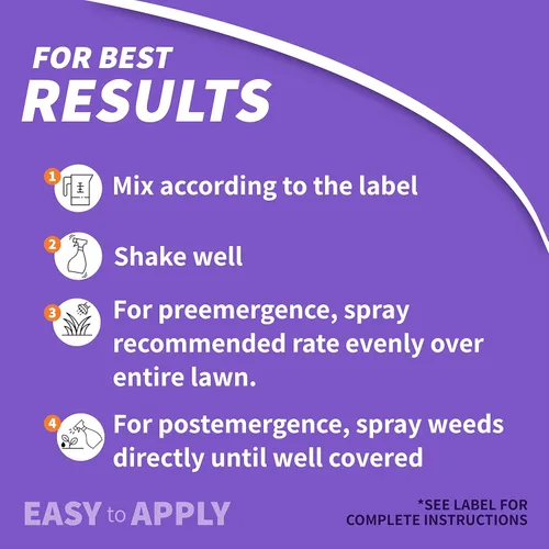 Vista 4 de Bonide Products 069, exterminador de césped salvaje, juncos y malezas de 16 onzas