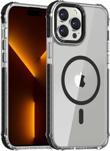 Vista 25 de DEERLAMN Funda Magnética Fuerte para iPhone Air 6.5 Pulgadas, [Compatible con Magsafe] [Protección contra caídas de grado militar] Funda protectora