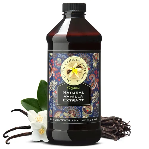 Vista 9 de Extracto orgánico de canela DR Vanilla sin alcohol (4 onzas (paquete de 1))