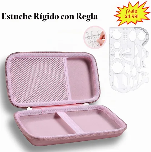 Vista 4 de Funda para calculadora TI-84 Plus CE Evo/Python, TI-Nspire CX II CAS, TI-83 Plus Todo Negro Caso