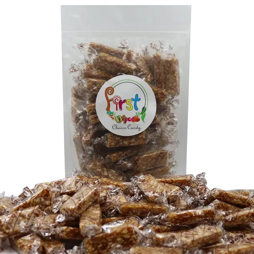 Vista 5 de FirstChoiceCandy Sesame Crunch - Bocadillos de miel y sésamo envueltos individualmente, dulces crujientes de sésamo con miel, prácticos aperitivos