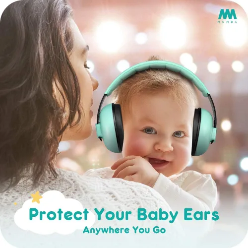 Vista 3 de Auriculares con cancelación de ruido para bebés y niños pequeños, orejeras Mumba para bebés, de 3 a 24 meses en adelante
