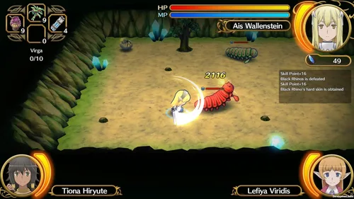 Vista 8 de Is It Wrong To Try To Pick Up Girls in A Dungeon Infinite Combate (Nintendo Switch)