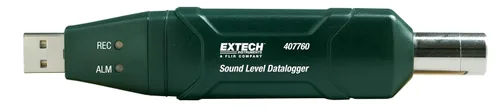 Vista 6 de Extech 407732-KIT Kit de medidor de nivel de sonido de rango bajo/alto