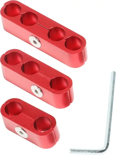 Vista 5 de AOCISKA Kit de separadores de cable de bujía, kit de aluminio de separadores de cable de bujía, divisor de cable de enchufe, separadores de alambre