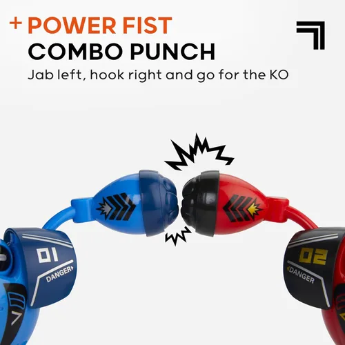 Vista 4 de Sharper Image Juego de combate de robots, robots de batalla a control remoto para 2 jugadores para niños y familia, luces LED y efectos de sonido