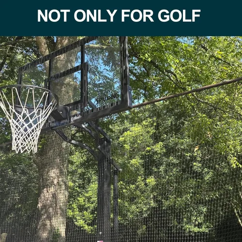 Vista 8 de Golf Net for Hitting Practice, 10Ft to 50Ft Golf Ball Netting with 33Ft Hanging Nylon Rope,Also Use as Baseball, Hockey, Soccer, LAX