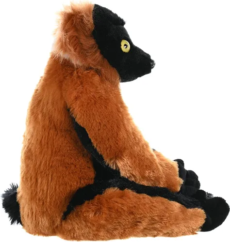 Vista 6 de Wild Republic Red Ruffed Lemur Plush, Stuffed Animal, Plush Toy, Gifts for Kids, Cuddlekins12 Inches