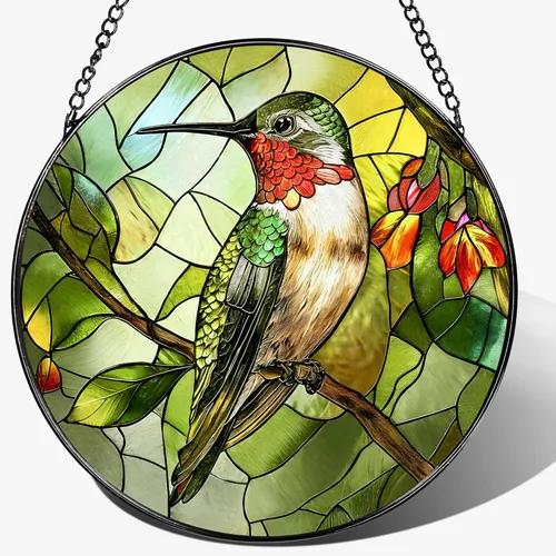 Vista 7 de Atrapasoles para colgar vidrieras, 8 pulgadas, atrapa el sol para ventana interior, mariposa para puertas de ventanas, decoración del hogar