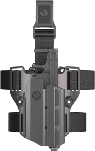 Vista 22 de Orpaz T40 - Funda ajustable y modular Canik TP9 compatible con soporte OWB Canik TP9 con luz/láser/vista/óptica, asegurará tu pistola con una