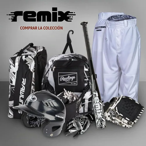 Vista 7 de Rawlings REMIX Duffel Equipment Bag T-Ball & Youth Baseball/Softball Multiple Colors Negro