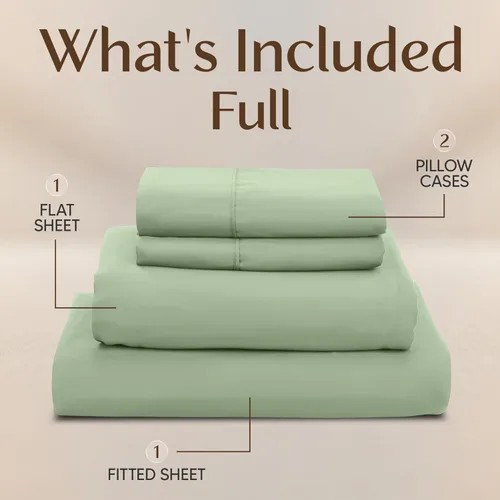 Vista 98 de Utopia Bedding - Juego de sábanas de microfibra cepillada, resistente al encogimiento y a la decoloración, de fácil cuidado, 3 piezas, tamaño Beige