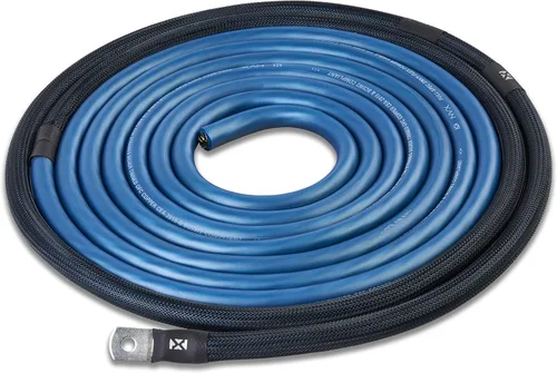 Vista 6 de NVX Kit de cableado de amplificador dual 1/0 calibre 1/0 AWG 100% OFC sin cable RCA - XAPK1D