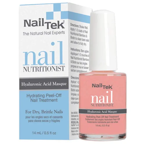 Nail Tek Nail Nutritionist - Máscara de uñas despegable, color rosa, 0.5 onzas