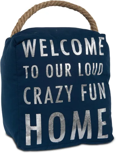 Vista 9 de Pavilion Gift Company 72151 Bless This Home - Tope para puerta, 5 x 6 pulgadas, gris, bronceado, beige y blanco