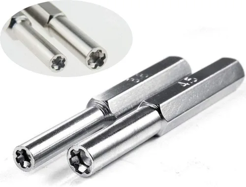 GCA - Juego de destornilladores de seguridad BitSteel de 0150in y 0177in para NES SNES N64 GameBoy y GameCube