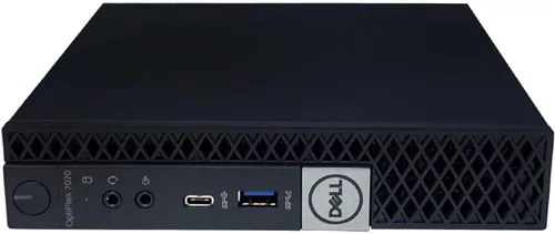Vista 5 de Dell Optiplex 7070 MFF Micro Form Factor Desktop 9ª generación Intel Core i7-9700T 8 núcleos, 16 GB DDR4 RAM, 512 GB SSD, gráficos Intel UHD 630