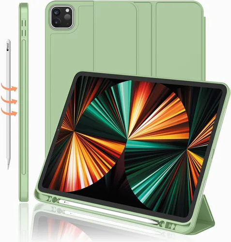 Vista 8 de Funda para iPad Pro de 12.9 pulgadas 2022/2021/2020 (6ª/5ª/4ª generación) con soporte para lápiz