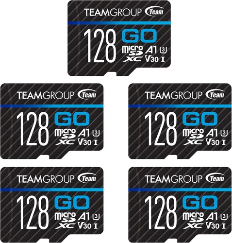 Vista 13 de TEAMGROUP Tarjeta GO Card 64GB x 3 Pack MicroSDXC UHS-I U3 V30 4K para cámaras de acción y drones, tarjeta de memoria flash de alta velocidad