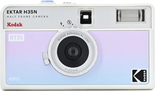 Cámara de película de medio cuadro Kodak EKTAR H35N, 35mm, reutilizable, sin enfoque, función de bulbo, filtro estrella incorporado, lente mejorada