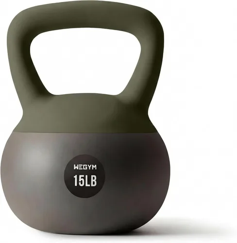 Vista 9 de WeGym Mancuernas suaves con base resistente a impactos acolchada y mango antideslizante de agarre ancho para entrenamientos en casa, levantamiento