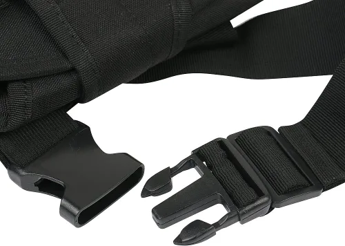 Vista 5 de Nehostertfy Funda de pierna caída, funda táctica de muslo para pistola, ajustable para mano derecha, funda para pierna