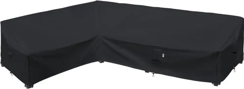 Vista 17 de Funda de sofá modular resistente para exteriores, funda impermeable 600D para sofá modular de patio, protector de muebles de patio