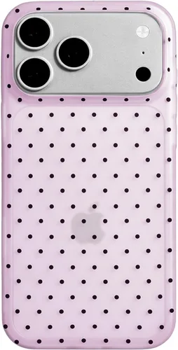 Vista 149 de inewateri Funda compatible con iPhone 11 con bonito diseño estético de lunares a la moda, fundas simples para TPU suave, funda de protección Negro