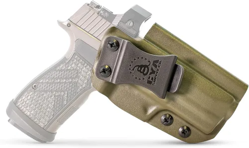 Vista 31 de CYA Supply Co. Funda para llevar armas dentro del cinturón, lista para ópticos (verde OD) IWB, para llevar armas ocultas, dentro de la cintura