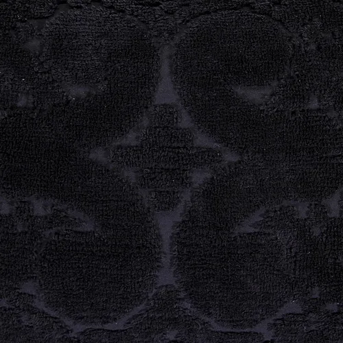 Vista 41 de Better Trends Colección Ashton - Colchas de chenilla con mechones, tamaño individual, color negro, 100% algodón, diseño de medallón de chenilla
