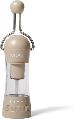 Vista 7 de Sur La Table Molinillo de especias con trinquete de 5 ajustes de grosor, negro