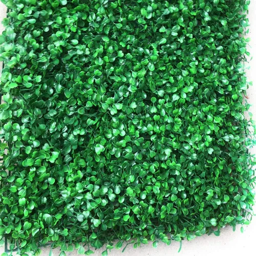Vista 7 de 12 paneles de pared de plantas artificiales, tapete de boj artificial para pared, telón de fondo de pared de seto artificial, panel de valla