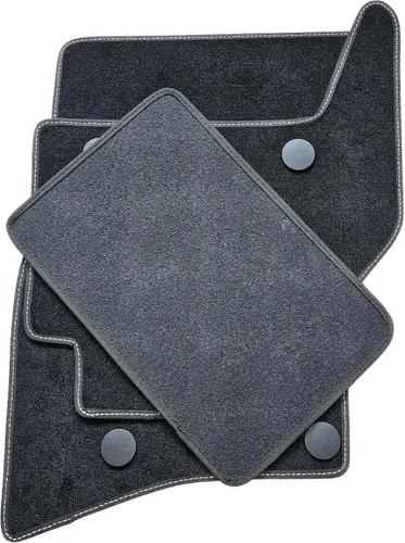 Vista 3 de Tailored Car Mat Set Compatible/Replacement for Mazda 3 Prestige Carpet Mats, Hard Wearing, Non-Slip