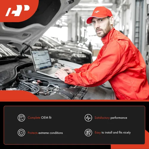 Vista 3 de A-Premium Juego de 2 cables de bujía de encendido compatibles con Kia Sportage 1995-2002 L4 2.0L DOHC