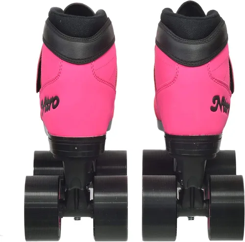 Vista 4 de Epic Skates 2016 Epic Nitro Turbo 1 - Patines de cuatro velocidades para interiores y exteriores, color rosa