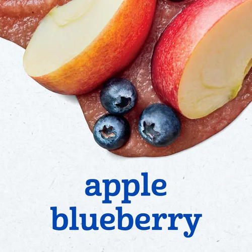 Vista 4 de Gerber 2nd Foods Manzana y arándano, tubos de 4 onzas, 2 unidades (paquete de 8)