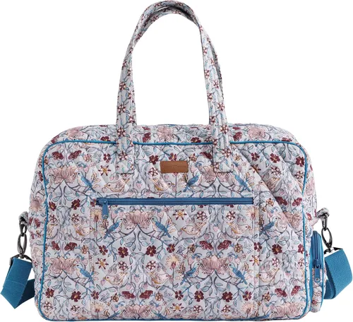 Vista 52 de Maison d' Hermine Bolsas de fin de semana para mujer, de algodón, acolchadas, para equipaje nocturno, bolsa de fin de semana para hombres, regalos